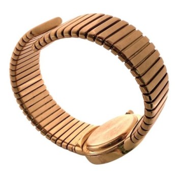Montre Bvlgari Tubogas Vintage en Or 18ct 89.10Gr / SANS MECANISME 75gr Gr Ref A5011