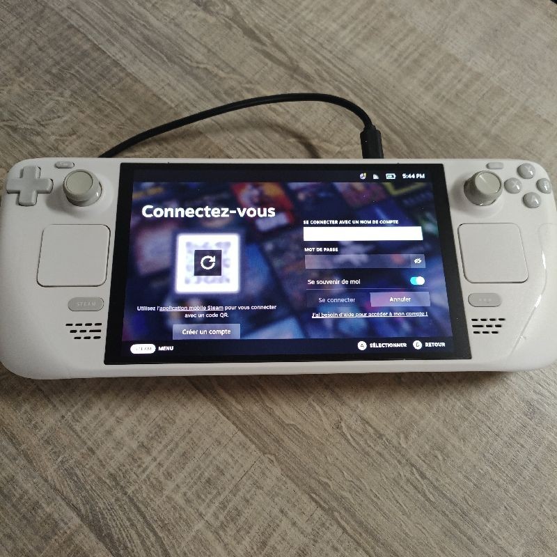 VAVLE STEAM DECK OLED 1030 1TB BLANCHE