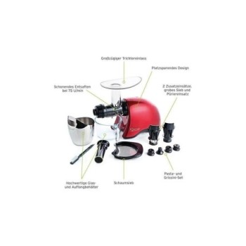 SANA JUICER EUJ-707 ROUGE