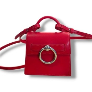 SAC CLAUDIE PIERLOT MINI ROUGE