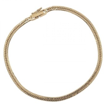 BRACELET OR JAUNE 18K 5.12GR 19 CM