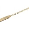GOURMETTE OR JAUNE 18K 2.65GR 16CM