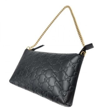 POCHETTE GUCCI CUIR CHAINE 22 X 11 X 3 CM