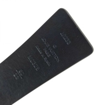 LOUIS VUITTON CEINTURE ICONIC 30MM REVERSIBLE  T 80 BOITE FACTURE