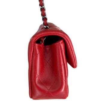 SAC CHANEL MINI TIMELESS ROUGE