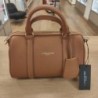 SAC A MAIN LANCASTER POLOCHON MILANO ANA CUIR MARRON