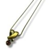 COLLIER OR JAUNE 18CT 9.29GRS CITRINE