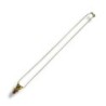COLLIER OR JAUNE 18CT 9.29GRS CITRINE