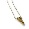 COLLIER OR JAUNE 18CT 9.29GRS CITRINE