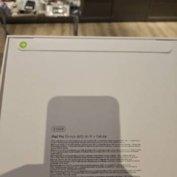 iPad Pro 13 2025 13  M5 512gb Wi-fi + Cellular 5G  Space Black