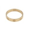 BAGUE CARTIER LOVE OR JAUNE 18K 3.75GR T 59 PETIT MODELE 3,6 MM DE LARGEUR