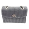 SAC COACH PARKER CUIR NOIR. 26 X 18 X 10 CM