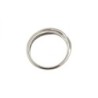 BAGUE OR BLANC 18CT 2.78GR ZIRCONS T 56
