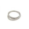 BAGUE OR BLANC 18K 3.85G + DMT T 55