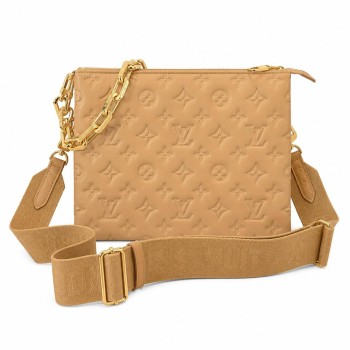 Louis Vuitton Coussin PM Beige Crème Monogram Empreinte d'occasion