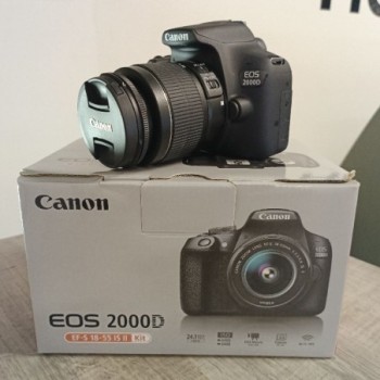 CANON EOS 2000D + EF-S 18-55 IS II