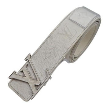 CEINTURE LOUIS VUITTON TGRAMA AN 90 BLANC M0713