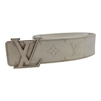 CEINTURE LOUIS VUITTON TGRAMA AN 90 BLANC M0713