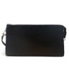 POCHETTE LOUIS VUITTON CUIR EPI NOIR