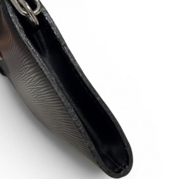 POCHETTE LOUIS VUITTON CUIR EPI NOIR