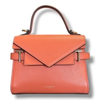 SAC A MAIN LE TANNEUR EMILIE BANDOULIERE CORAIL