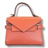 SAC A MAIN LE TANNEUR EMILIE BANDOULIERE CORAIL