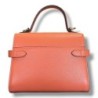 SAC A MAIN LE TANNEUR EMILIE BANDOULIERE CORAIL