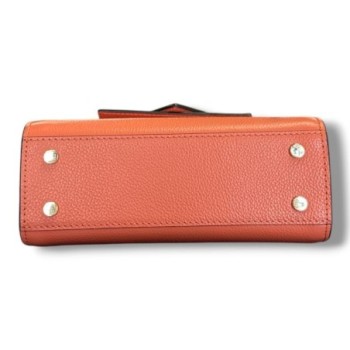 SAC A MAIN LE TANNEUR EMILIE BANDOULIERE CORAIL