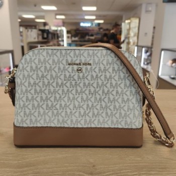 SAC BANDOULIERE MICHAEL KORS IMPRIME BEIGE MARRON
