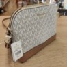 SAC BANDOULIERE MICHAEL KORS IMPRIME BEIGE MARRON
