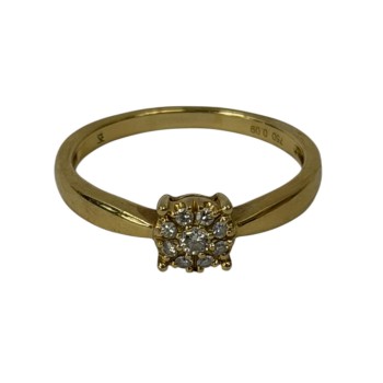 bague or jaune 18 carats avec diamants magasin nyon