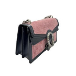 GUCCI DIONYSUS RECTANGULAIRE MARINE ET DAIM ROSE