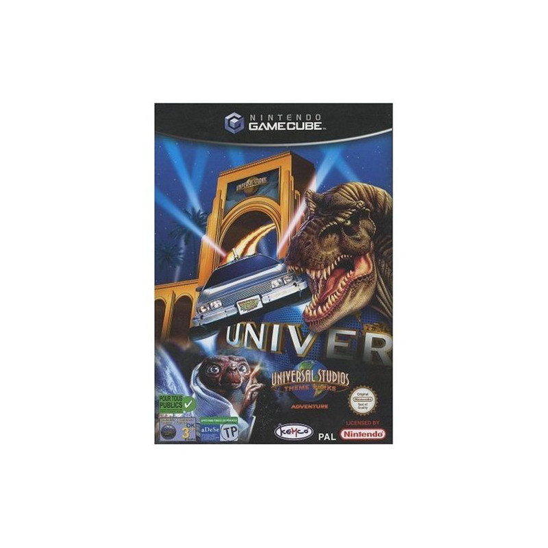 UNIVERSAL STUDIOS THEME PARK ADVENTURE GAMECUBE