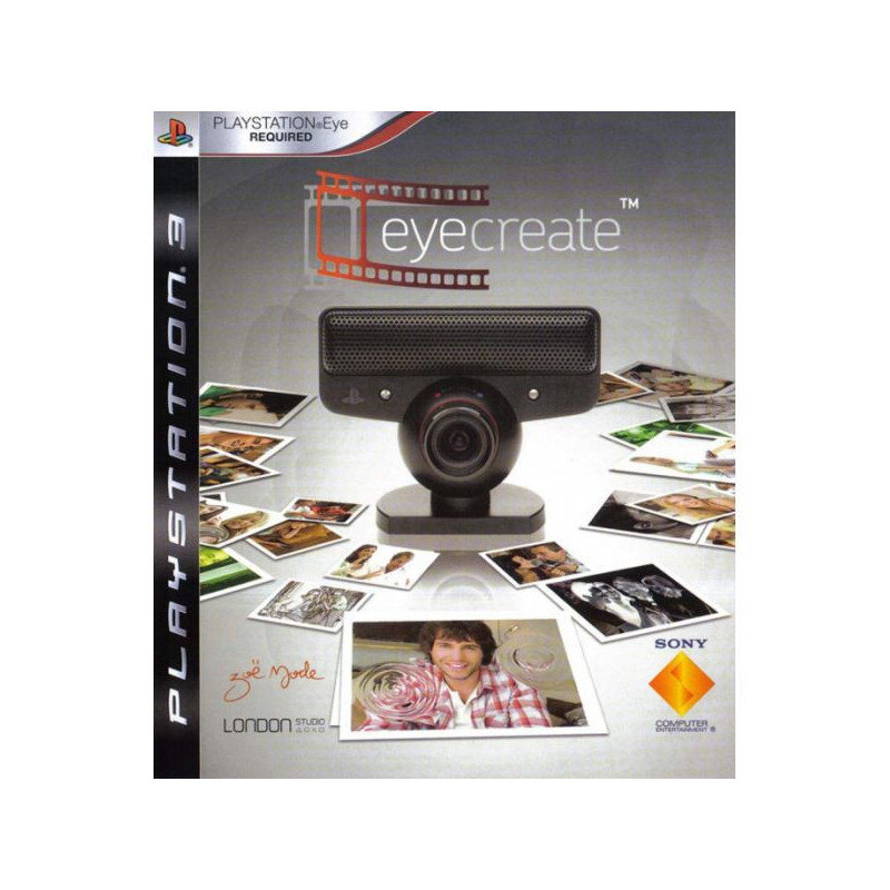 PS3 - EYECREATE (BENOTIGT EYETOY) (DE/EN) (MIT OVP) (GEBRAUCHT)