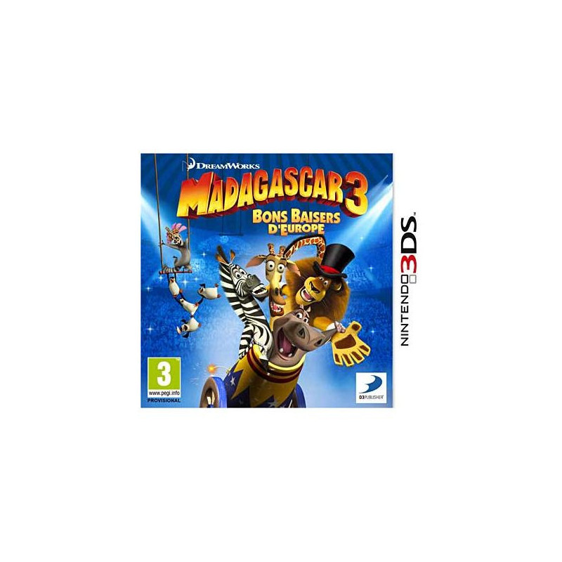 MADAGASCAR 3 3DS