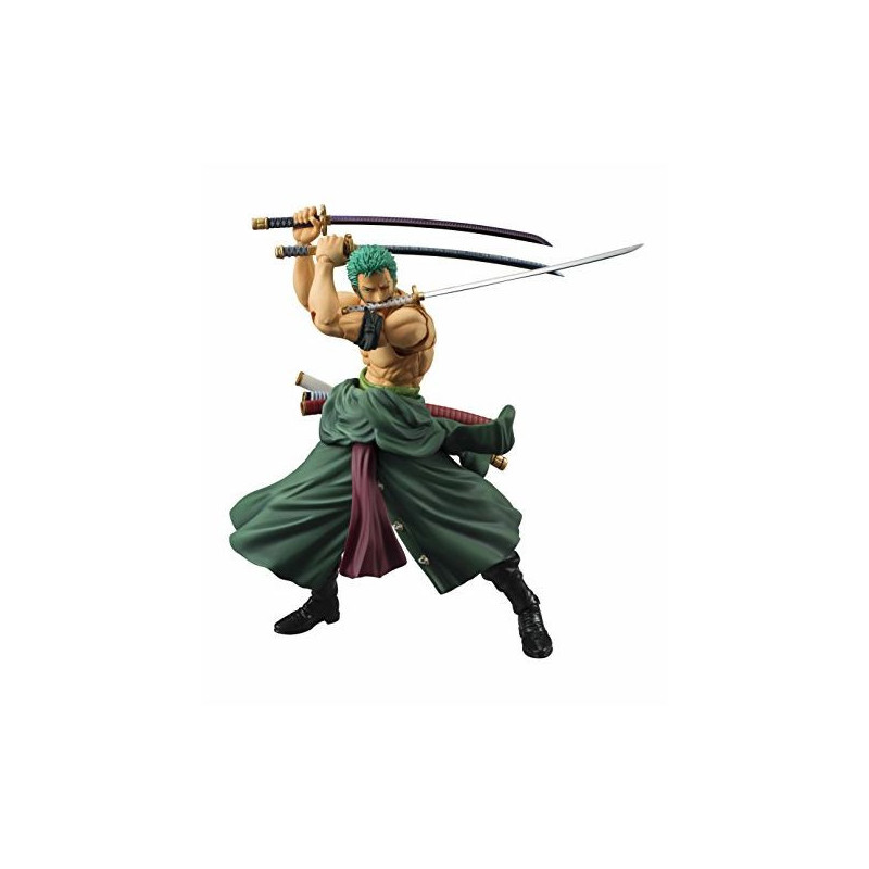 MEGAHOUSE ONE PIECE RORONOA ZORO VARIABLE ACTION HEROES PVC FIGURE