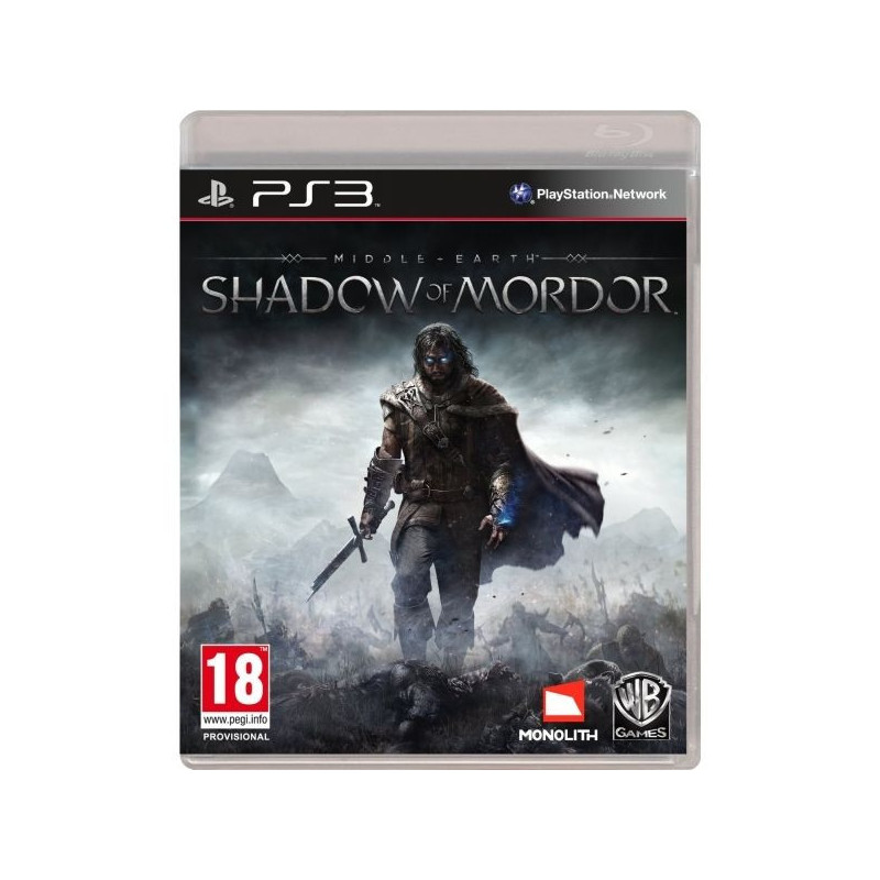 MIDDLE-EARTH SHADOW OF MORDOR PS3 GAME