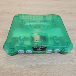 NINTENDO 64 VERT TRANSPARENT