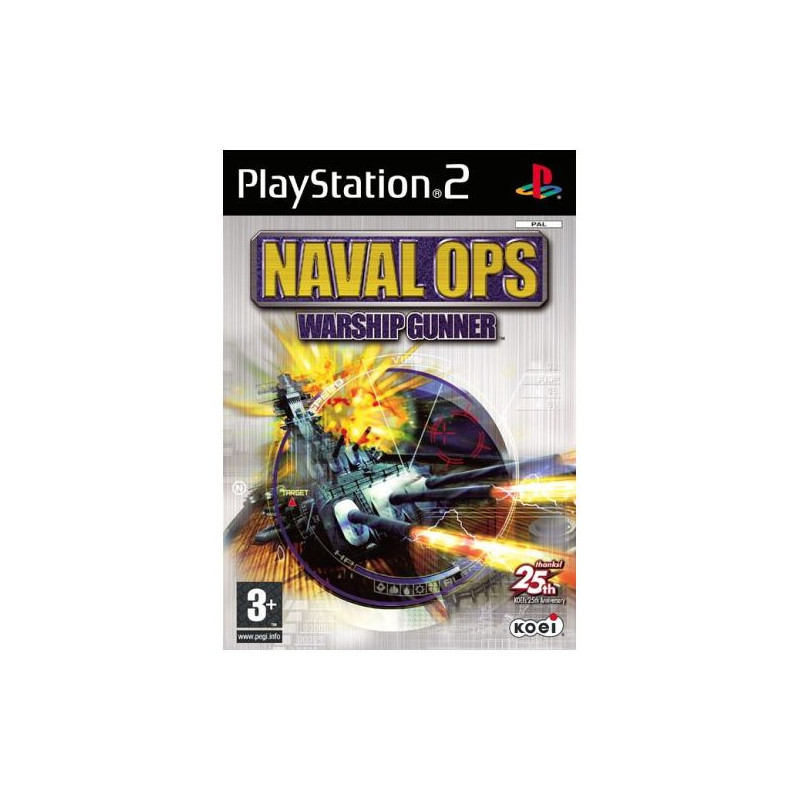 NAVAL OPS WARSHIP GUNNER - PS2