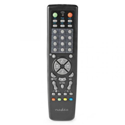 UNIVERSAL REMOTE CONTROL 10 IN 1 UNIVERSAL REMOTE CONTROL PREPROGRAMMED FOR TV VCR SAT AND DVD.