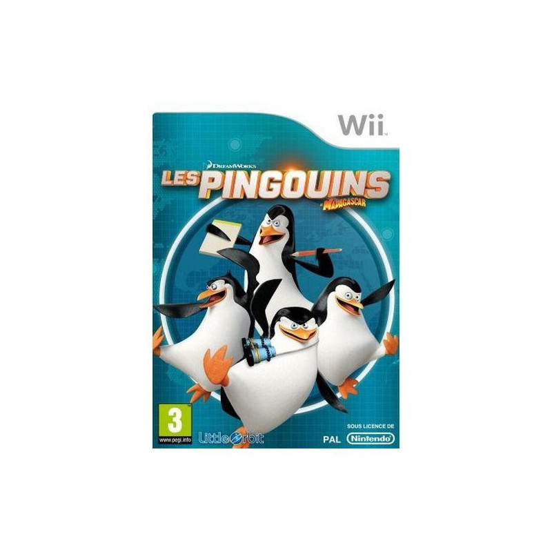 LES PINGOUINS DE MADAGASCAR WII