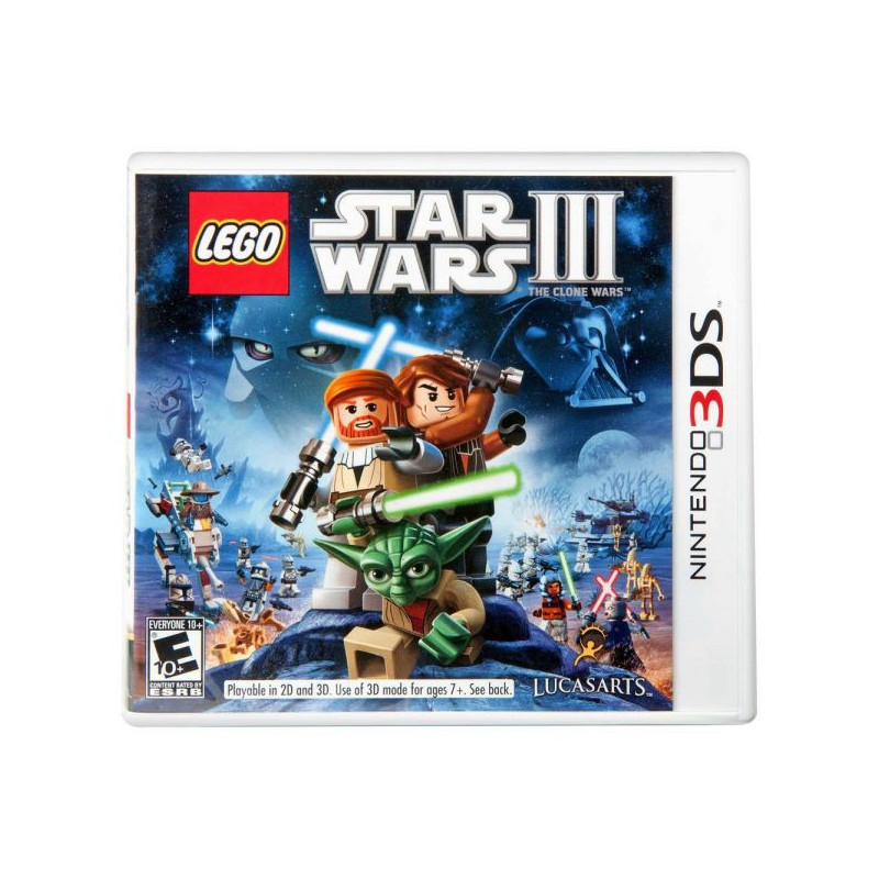 LEGO STAR WARS III THE CLONE WARS NINTENDO 3DS