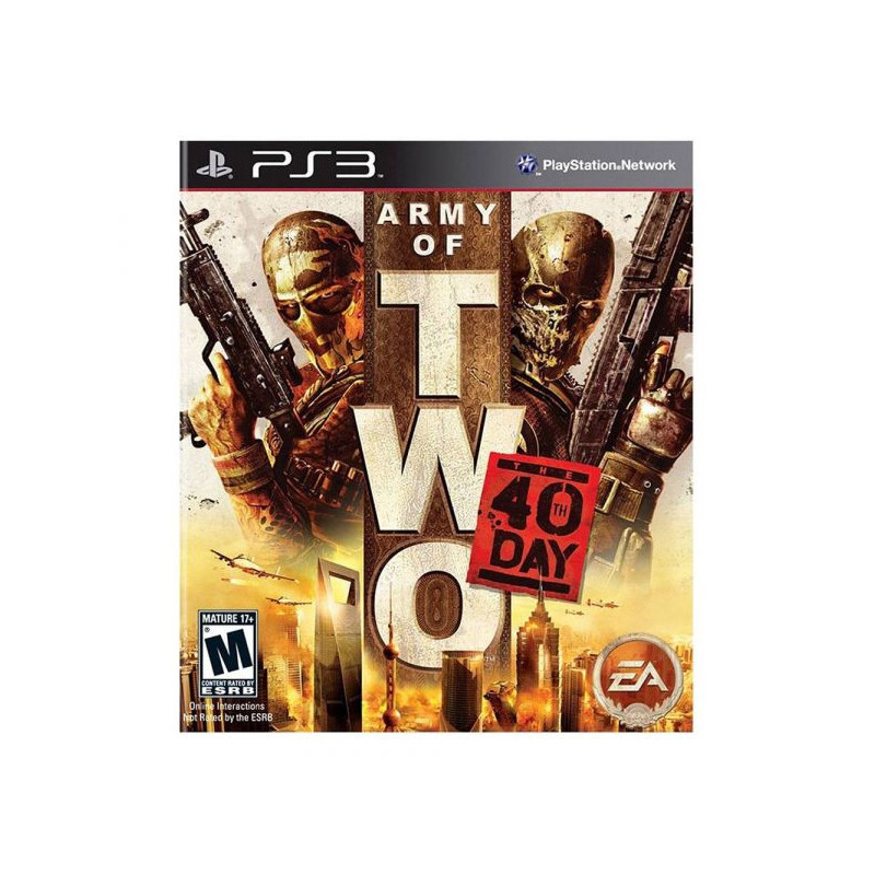 ARMY OF TWO THE 40TH DAY PS3