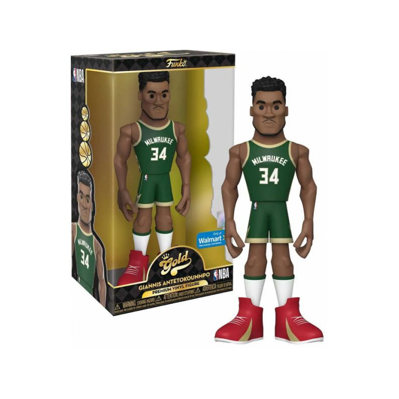 FIGURINE NBA BUCKS GIANNIS ANTETOKOUNMPO 5-INCH VINYL GOLD