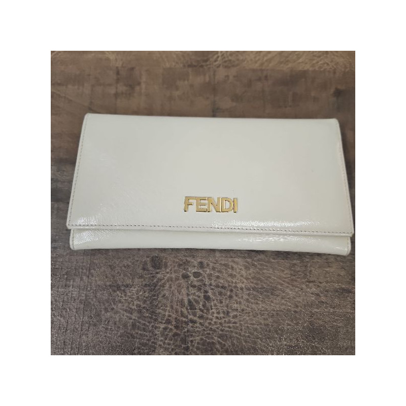 PORTEFEUILLE FENDI BLANC