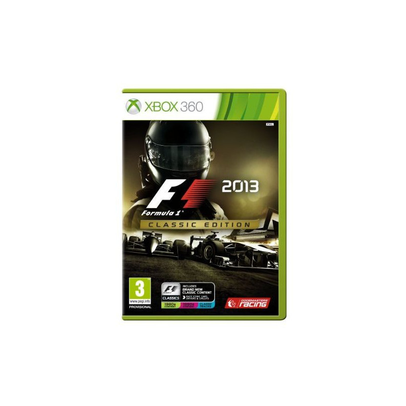 F1 2013 CLASSIC EDITION - XBOX 360