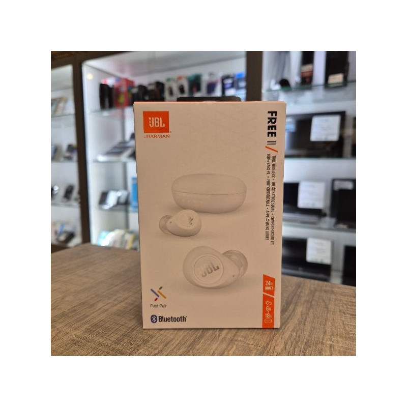 JBL FREE II BLANC