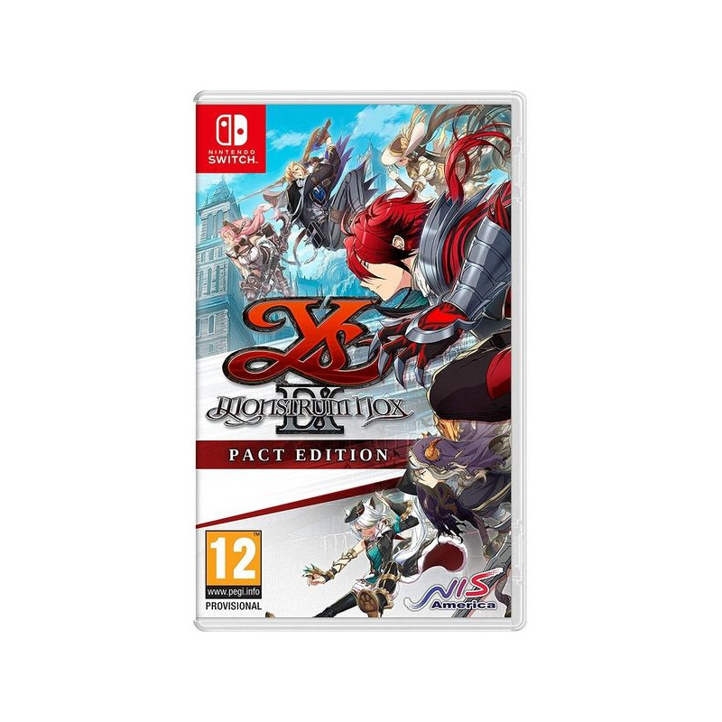 YS IX MONSTRUM NOX PACT EDITION NINTENDO SWITCH GAME