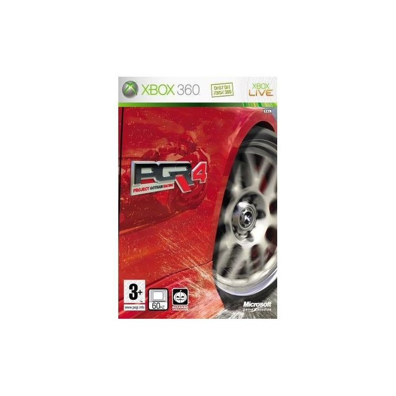 PROJECT GOTHAM RACING 4 XBOX 360