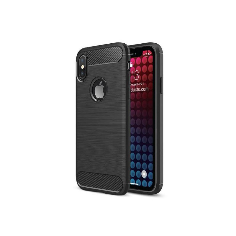 COQUE IPHONE XS MAX CARBON